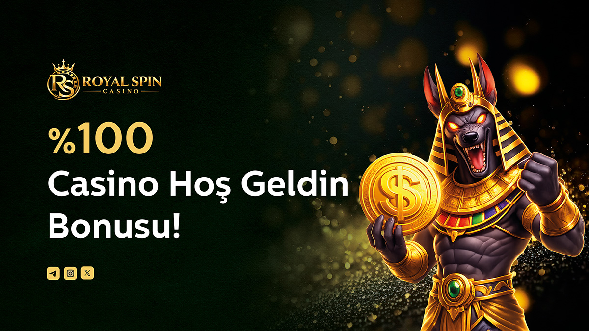 %100 Casino Hoş Geldin Bonusu