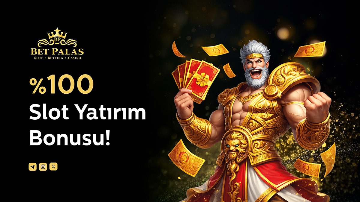Hafta Sonu %100 Slot Yatırım Bonusu