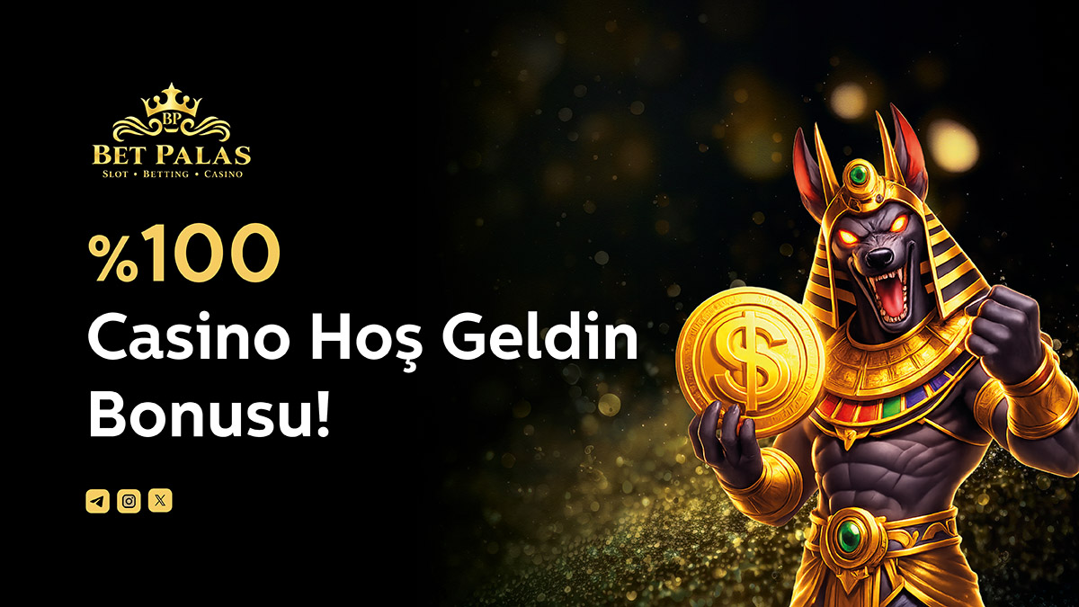 %100 Casino Hoş Geldin Bonusu